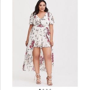 Torrid Floral Romper